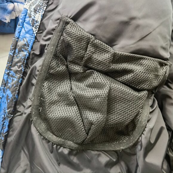 Supreme × The North Face Blue/White/Black Winter Down Jacket - Picture 3 of 9